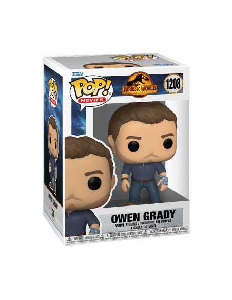 Figura Funko Pop! Películas Jurassic World Dominion Owen Grady Modelo 1208 | 55295