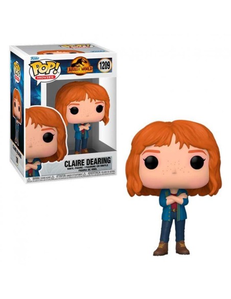 Figura Funko Pop! Películas Jurassic World Dominion Claire Dearing Modelo 1209 | 55296