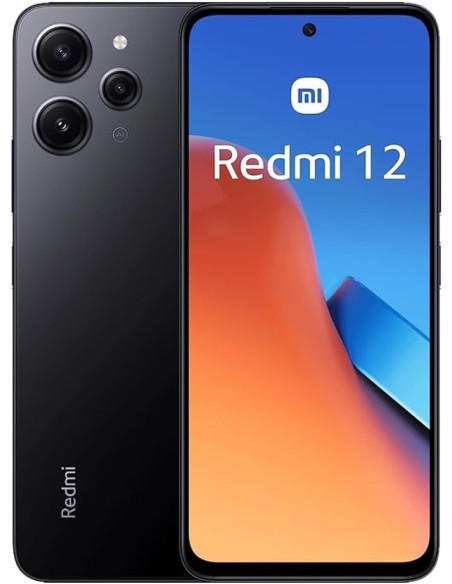 Xiaomi Redmi 12 de 6.79" 128Gb | 4Gb Ram | 4G Negro Nuevo