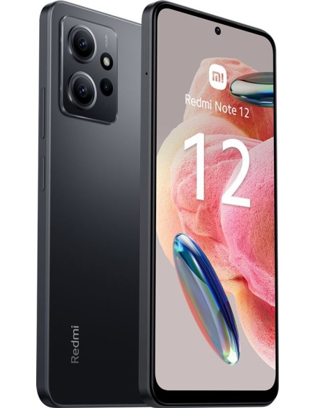 Xiaomi Redmi Note 12 de 6.6" 128Gb | 4Gb Ram | 4G Negro Nuevo