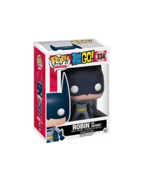 Figura Funko Pop! Televisión Jóvenes titanes en acción Robin como Batman 334 | 10079