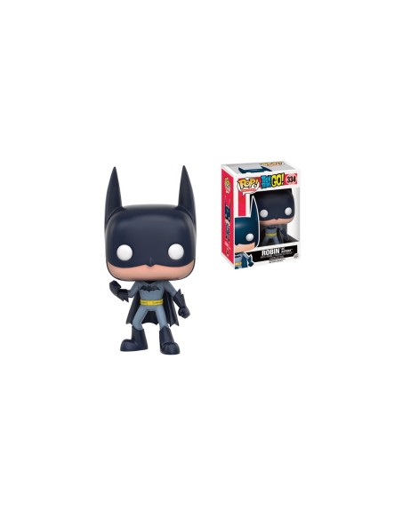 Figura Funko Pop! Televisión Jóvenes titanes en acción Robin como Batman 334 | 10079