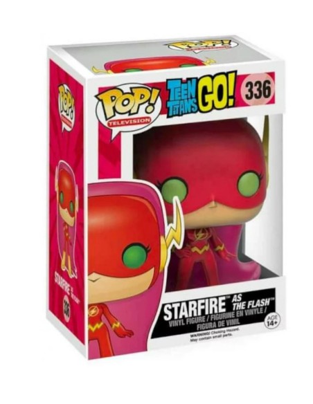 Figura Funko Pop! Televisión Jóvenes titanes en acción Starfire como The Flash 336 | 10081