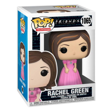 Figura Funko Pop! Televisión Friends Rachel Green Modelo 1065 | 41951 | Caja Dañada Outlet