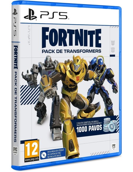 Pack Fortnite Transformers para Playstation 5 | PS5 | Código de Descarga