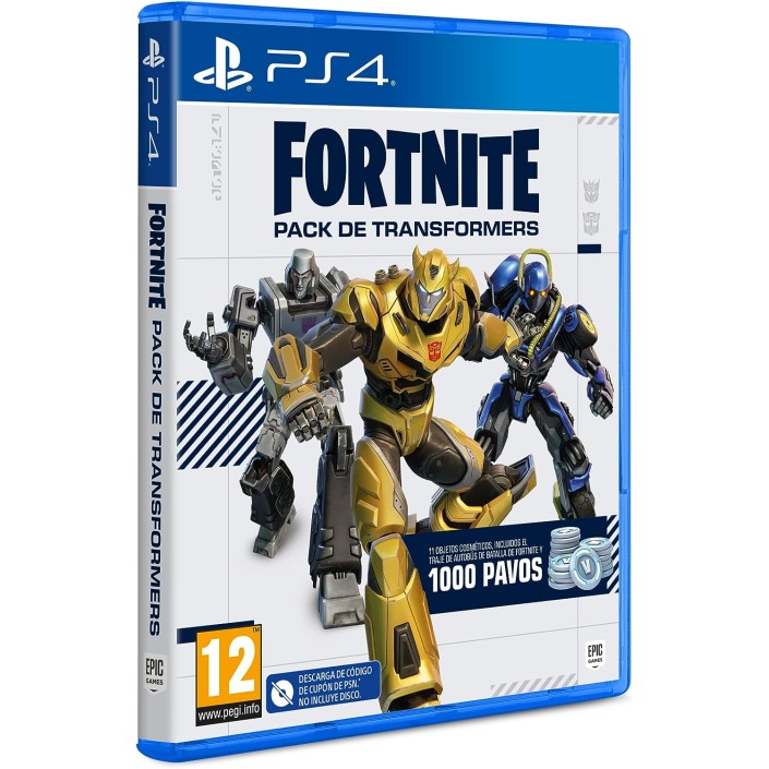 Pack Fortnite Transformers para Playstation 4 |...