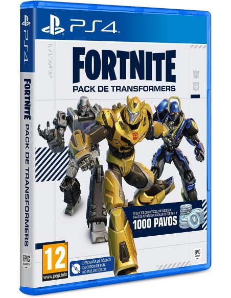 Pack Fortnite Transformers para Playstation 4 | PS4 | Código de Descarga