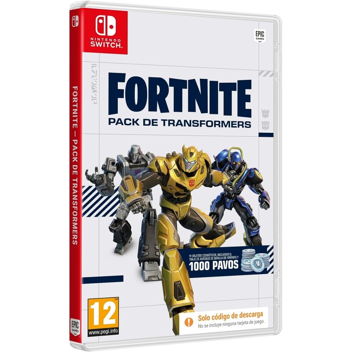 Pack Fortnite Transformers para Nintendo Switch...