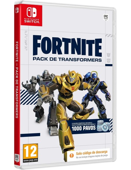 Pack Fortnite Transformers para Nintendo Switch | Código de Descarga