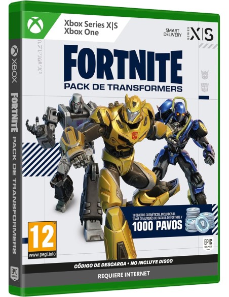 Pack Fortnite Transformers para Xbox Serie X | S | Código de Descarga
