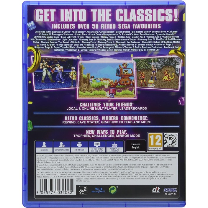 Juego SEGA Mega Drive Classics para Playstation...