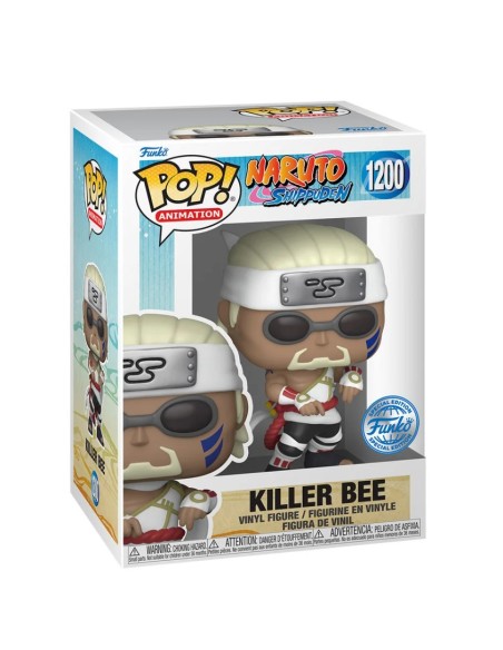 Figura Funko Pop! Animación Naruto Shippuden Killer Bee Modelo 1200 | 60284 Edición Especial