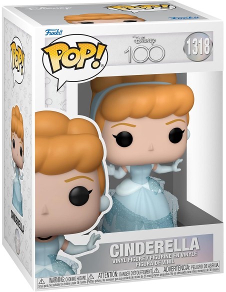 Figura Funko Pop! Disney 100 Aniversario Cenicienta Modelo 1318 | 67972