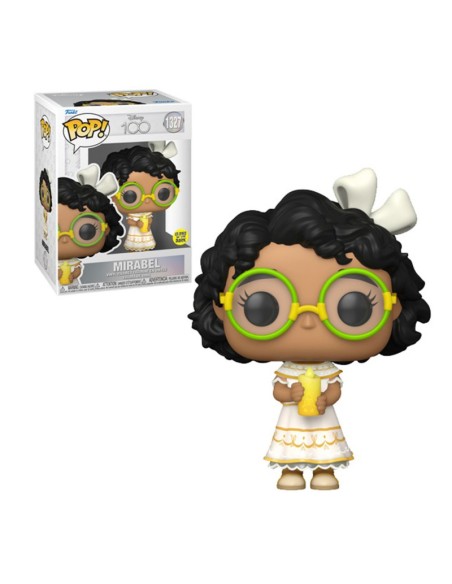 Figura Funko Pop! Disney 100 Aniversario Encanto Mirabel Modelo 1327 | 70118 Edición Especial Brilla en la Oscuridad