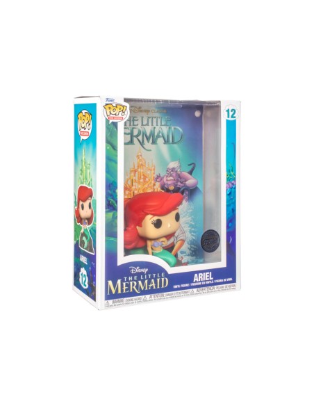 Figura Funko Pop! Disney Portada de Película La Sirenita Ariel Modelo 12 | 63272 Edición Especial