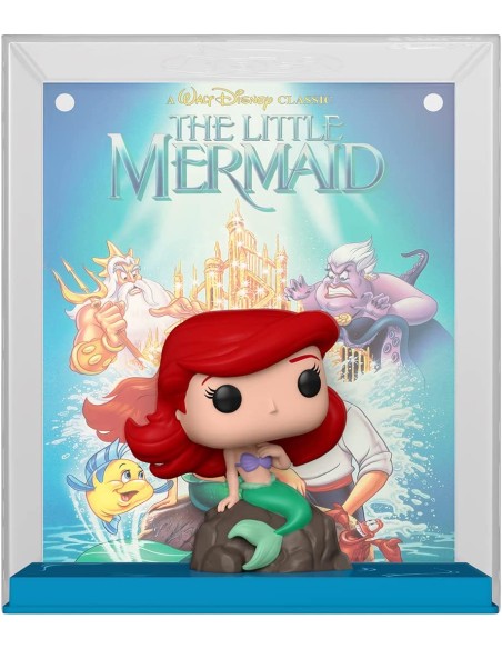 Figura Funko Pop! Disney Portada de Película La Sirenita Ariel Modelo 12 | 63272 Edición Especial