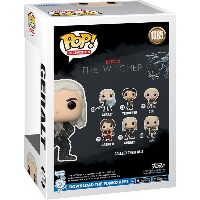Figura Funko Pop! Televisión The Witcher Geralt...