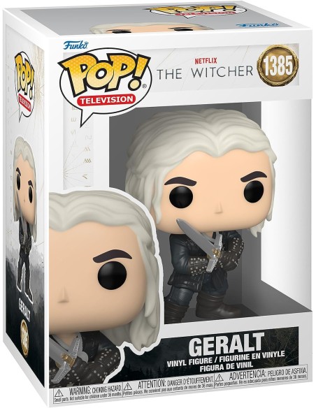 Figura Funko Pop! Televisión The Witcher Geralt T3 Modelo 1385 | 74246
