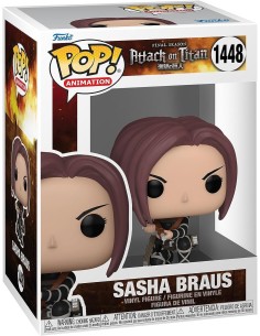 Figura Funko Pop! Animación Ataque de los Titanes Sasha... 2