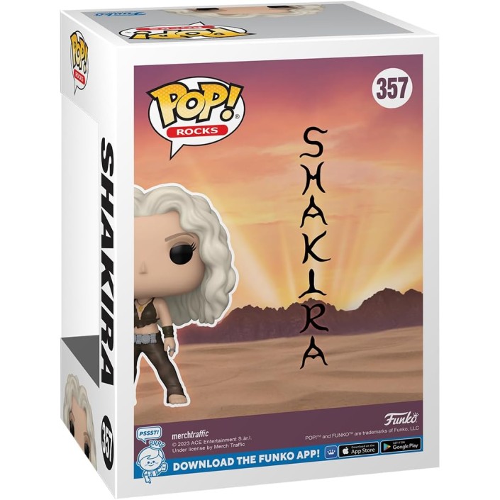 Figura Funko Pop! Rocks Shakira Modelo 357 | 72583