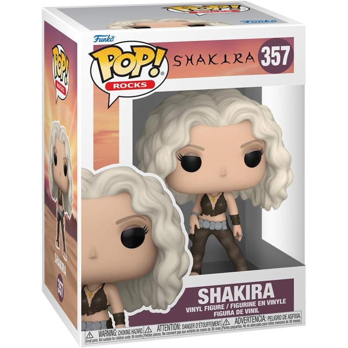 Figura Funko Pop! Rocks Shakira Modelo 357 | 72583