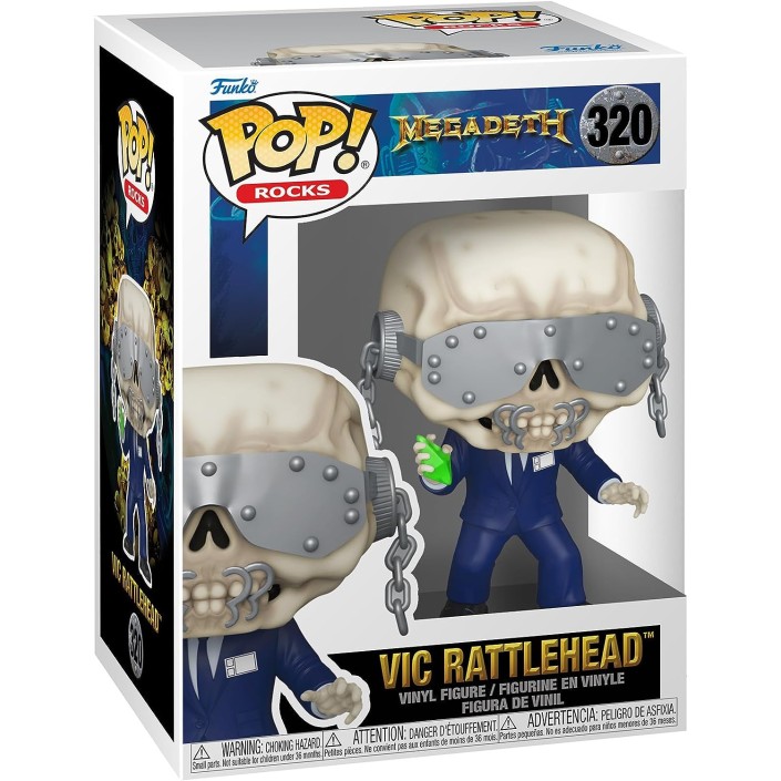 Figura Funko Pop! Rocks Megadeath Vic...