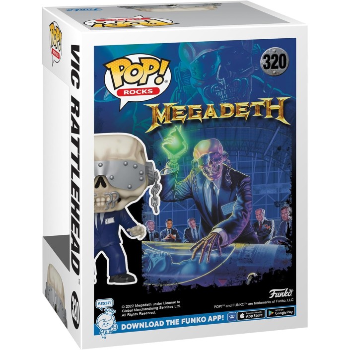Figura Funko Pop! Rocks Megadeath Vic...
