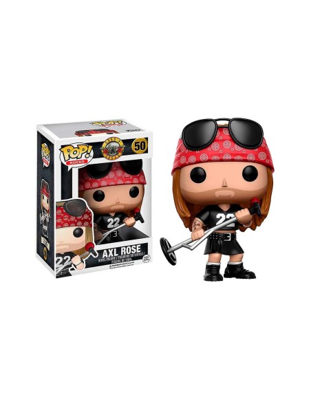 Figura Funko Pop! Rocks Guns N' Roses Axl Rose Modelo 50 | 10688