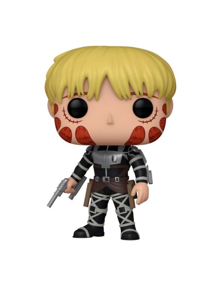 Figura Funko Pop! Animación Ataque de los Titanes Armin Arlert Modelo 1447 | 67928 Edición Chase