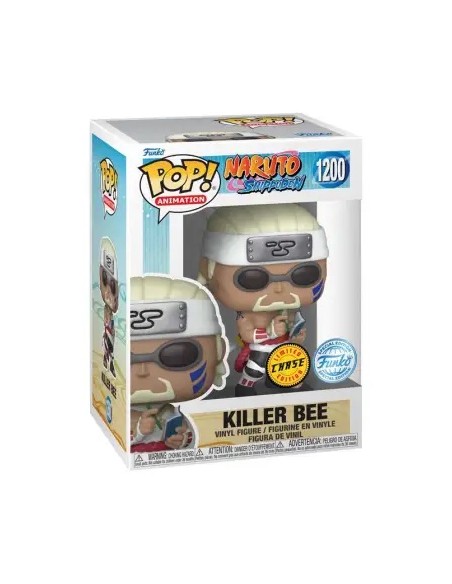 Figura Funko Pop! Animación Naruto Shippuden Killer Bee Modelo 1200 | 60284 Edición Especial Chase