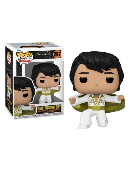 Figura Funko Pop! Rocks Elvis con Traje de Faraón Modelo 287 | 64050