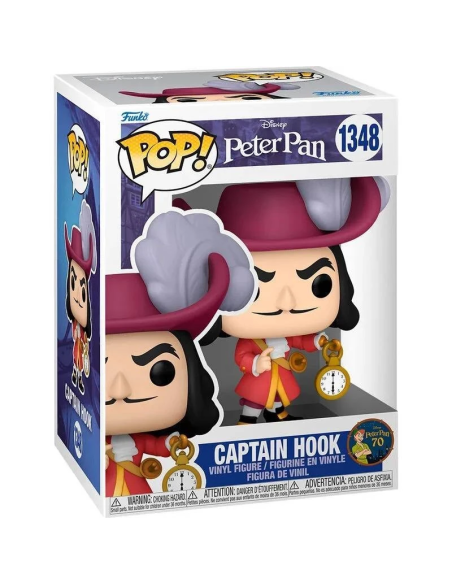 Figura Funko Pop! Peter Pan Capitán Hook Garfio Modelo 1348 | 70695