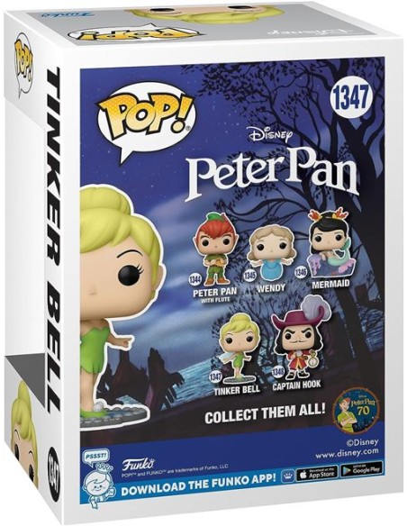 Figura Funko Pop! Peter Pan Campanilla Modelo 1347 | 70699