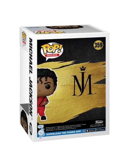Figura Funko Pop! Rocks Michael Jackson Thriller Modelo 359 | 72591