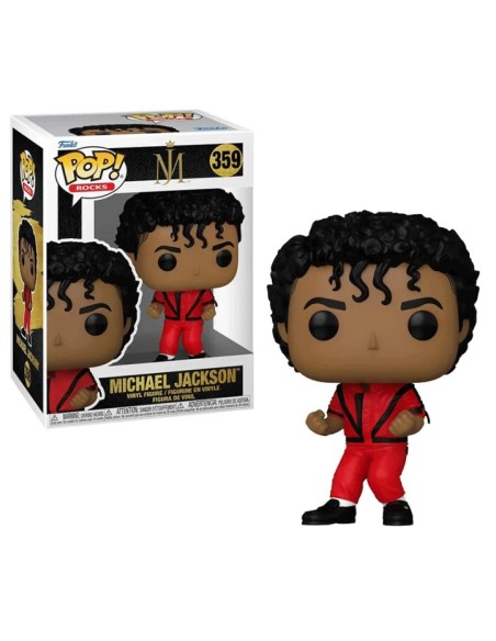 Figura Funko Pop! Rocks Michael Jackson Thriller Modelo 359 | 72591