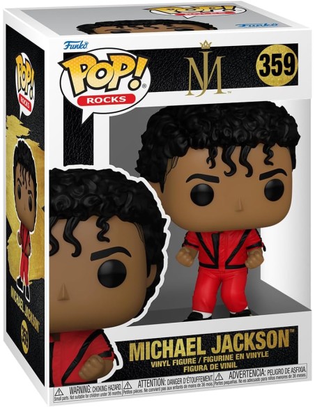 Figura Funko Pop! Rocks Michael Jackson Thriller Modelo 359 | 72591