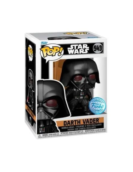 Figura Funko Pop! Star Wars Darth Vader Modelo 543 | 64901 Edición Especial de Funko