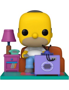 Figura Funko Pop! Los Simpsons Homer viendo Televisión...