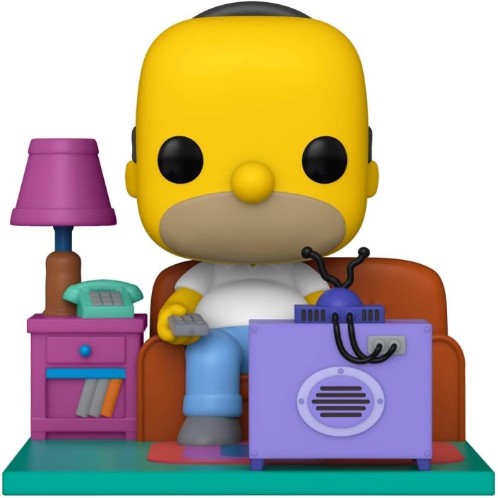 Figura Funko Pop! Los Simpsons Homer viendo...