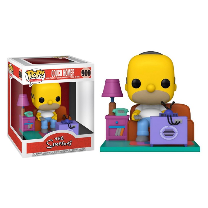 Figura Funko Pop! Los Simpsons Homer viendo...