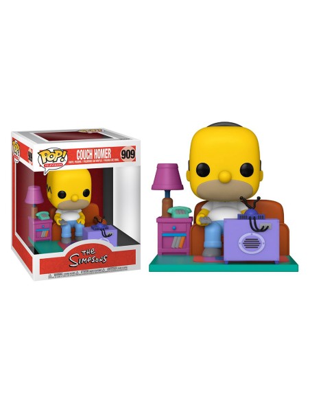 Figura Funko Pop! Los Simpsons Homer viendo Televisión Modelo 909 | 52945