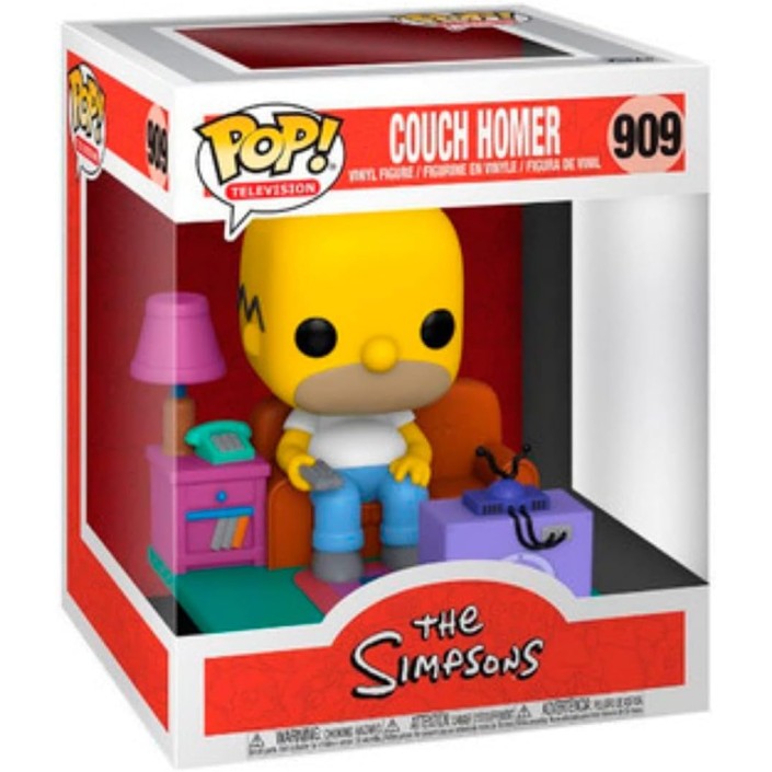 Figura Funko Pop! Los Simpsons Homer viendo...