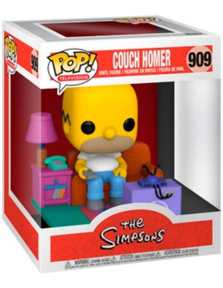 Figura Funko Pop! Los Simpsons Homer viendo Televisión Modelo 909 | 52945