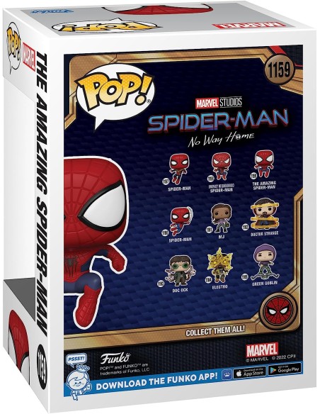 Figura Funko Pop! Marvel Spider-Man Sin Camino a Casa Modelo 1159 | 67608