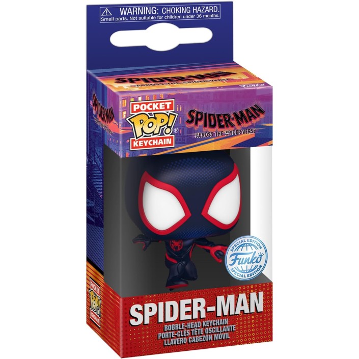 LLavero Funko Pop! Marvel Spider-Man en el...