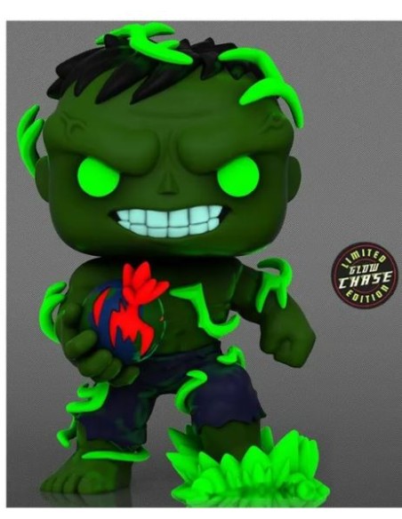 Figura Funko Pop! Marvel Inmortal Hulk Modelo 840 | 55638 Edición Especial Chase Edition Brilla en la Oscuridad