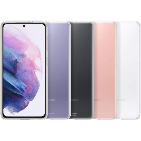 Funda Clear Cover para Samsung Galaxy S21 Plus Transparente Modelo EF-QG996TTE | Como Nuevo Outlet