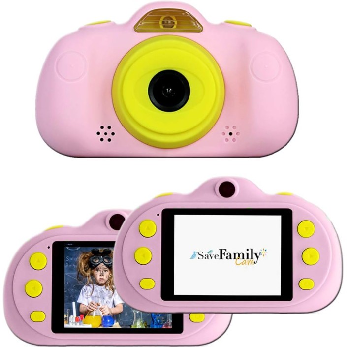 Cámara de Fotos y Vídeo Savefamily Color Rosa...