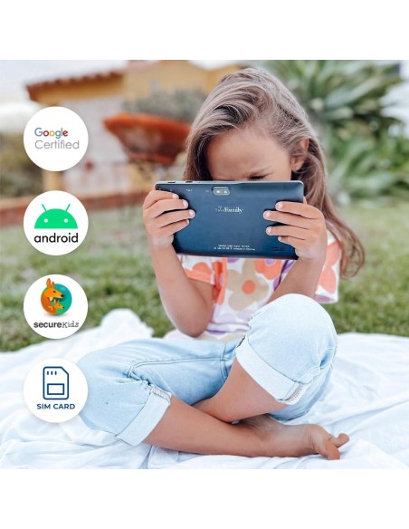 Tablet Evolution  SaveFamily Infantil | Juvenil 10" Color Azul