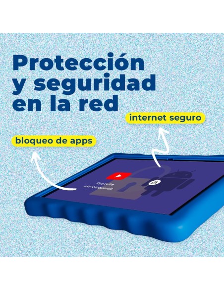 Tablet Evolution  SaveFamily Infantil | Juvenil 10" Color Rosa